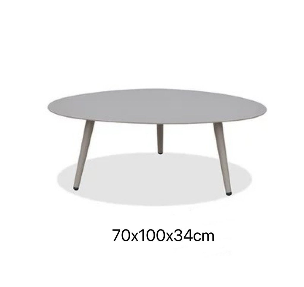 PE Rattan Outdoor Chair Waterproof Aluminum Table Outdoor Furniture