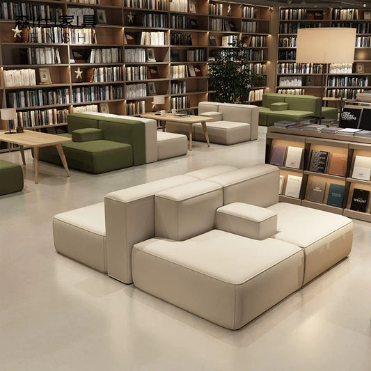 Commercial Furniture Bookstore Sofa Restaurant Seat Coffee Shop Furniture