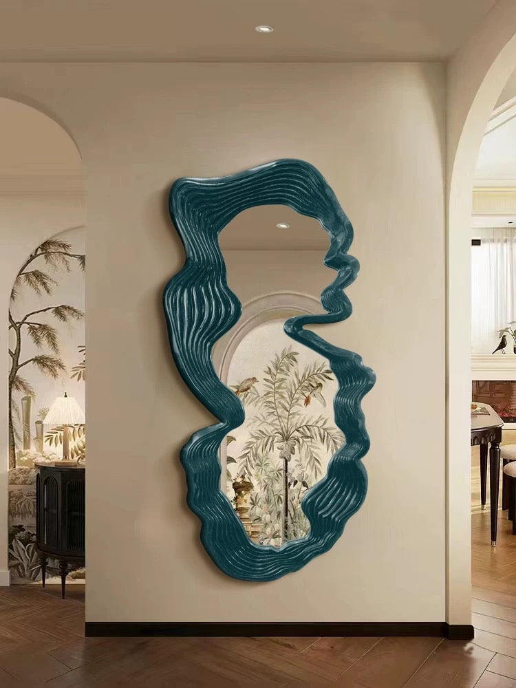 New Arrivals Stylish Artistic Mirror Irregular-shaped Mirror Dressing Mirror Home Decor