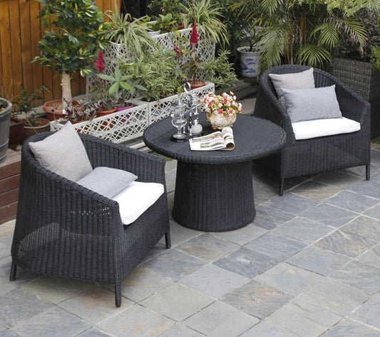 Modern Style Outdoor Furniture Outdoor Sofa Artistic Woven Sofa