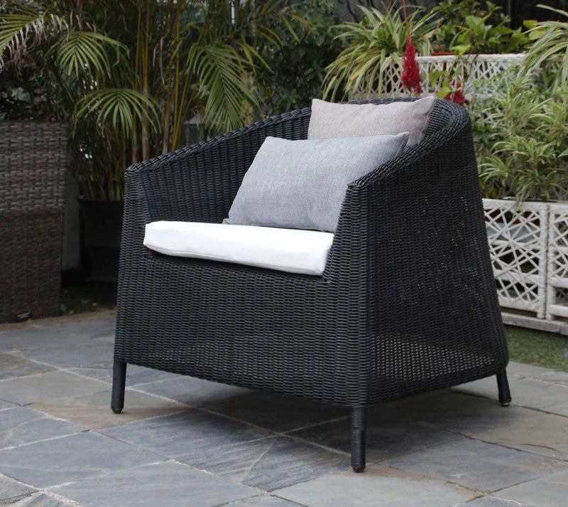 Modern Style Outdoor Furniture Outdoor Sofa Artistic Woven Sofa