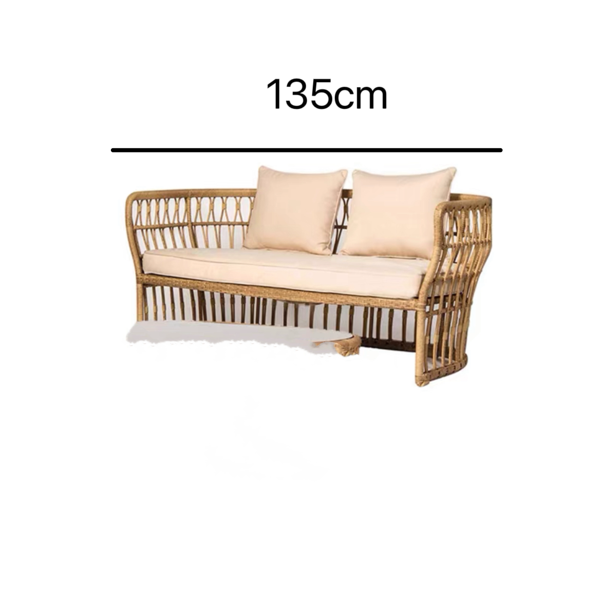 Stylish and Durable Outdoor Rattan Furniture Outdoor Sofa Rattan Furniture