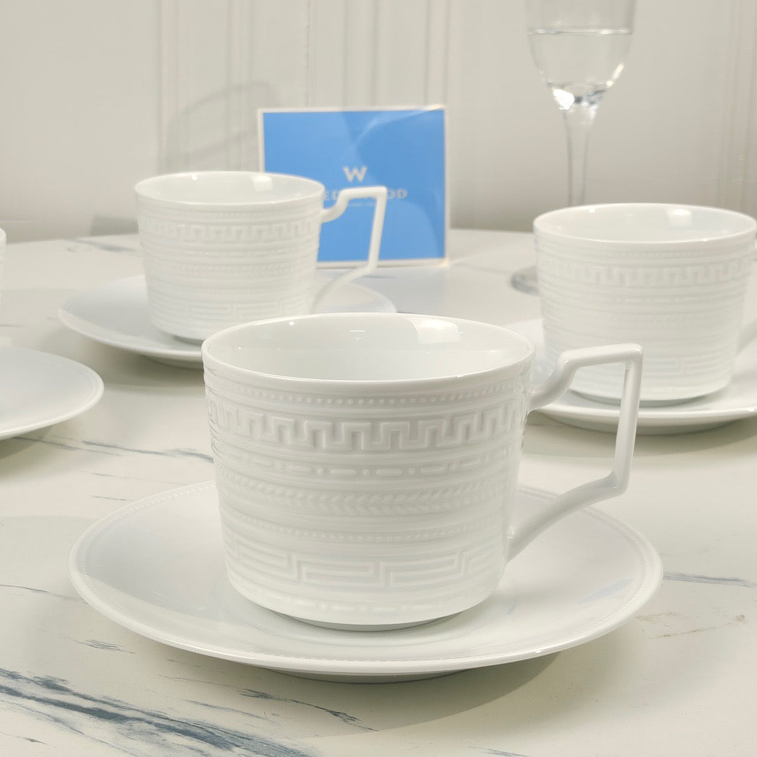 Christmas gift Brand coffee cup set luxury tableware classic design