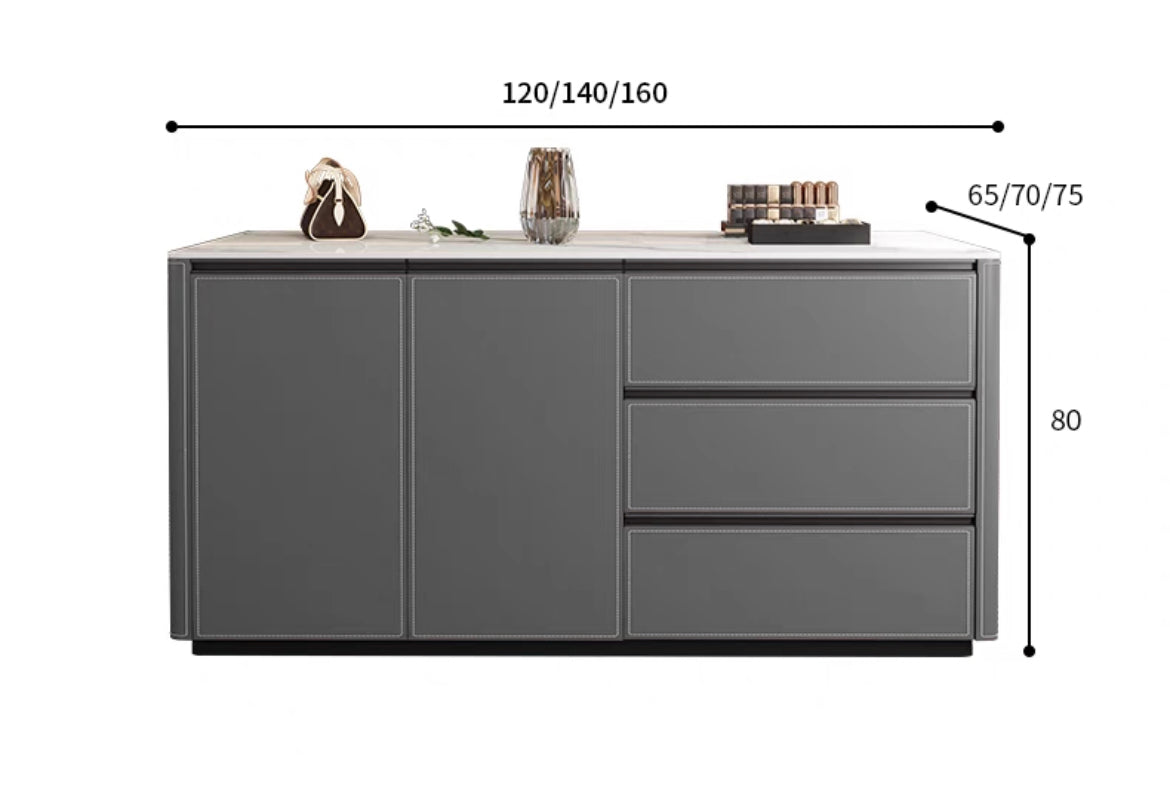 Light luxurious cloakroom island cabinet modern design jewels storage