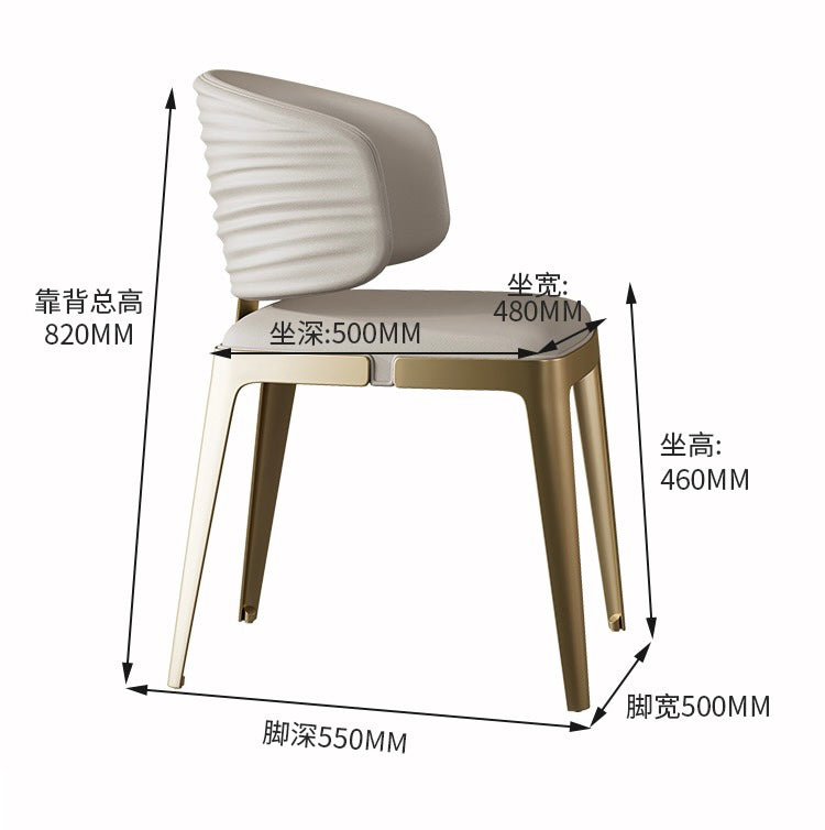 Italian style dining chair luxurious chair dressing chair restaurant chair