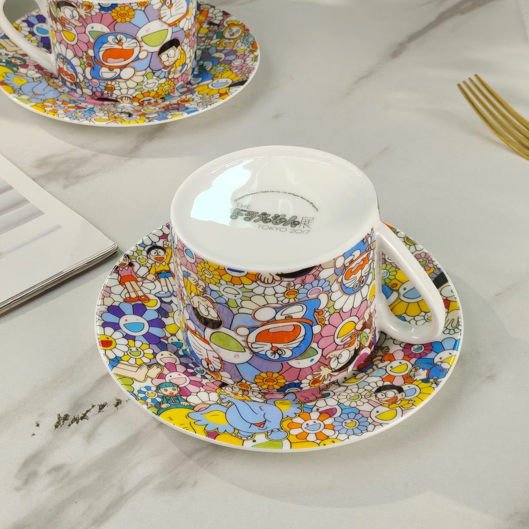 Takashi Murakami Flower Mugs top Set