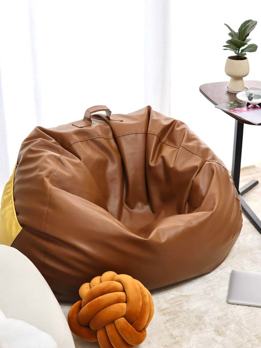 HOT HIMI Lazylife bean bag sofa High-end leather single sofa luxurious living room