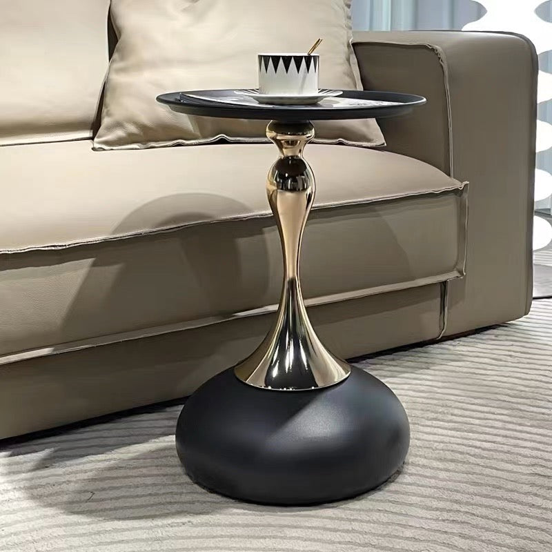 Hot sale Elegant Stainless steel side table carbon steel Coffee table multi colors