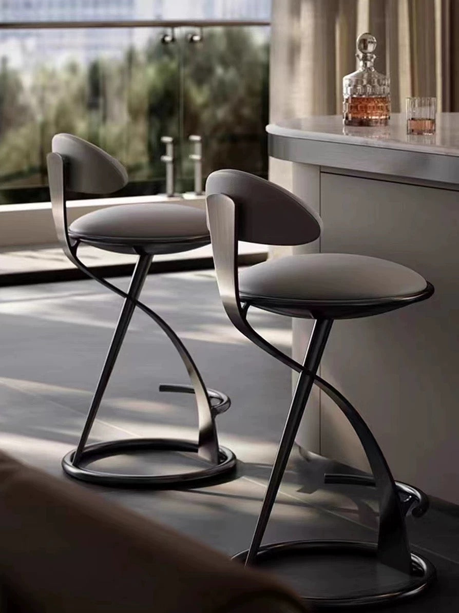 Elegant bar tool home high chair dining chair