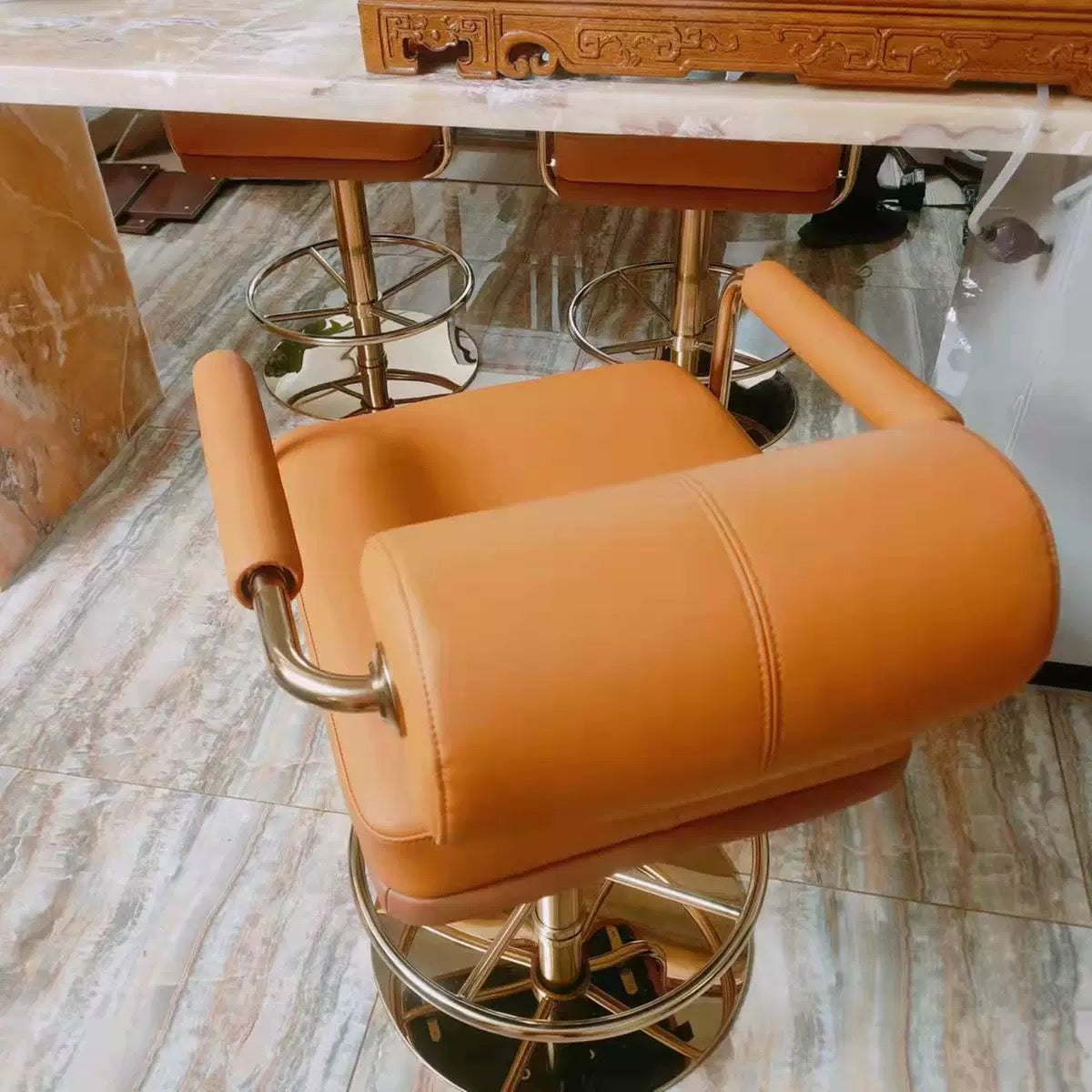 Fashionable practical bar tool pump chair living room armchair